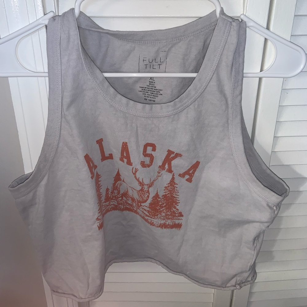 cropped muscle t-shirt